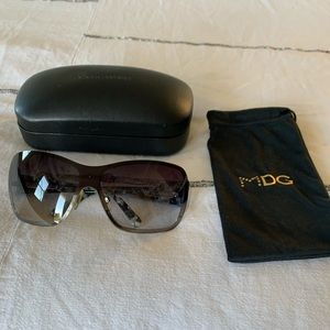 Madonna Dolce and Gabbbana sunglasses.